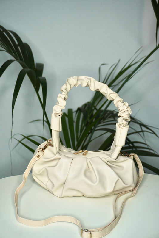 REBECCA BORSA CREAM